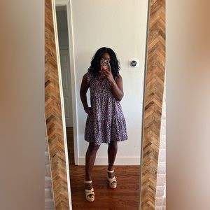 Time and True Floral Mini Dress